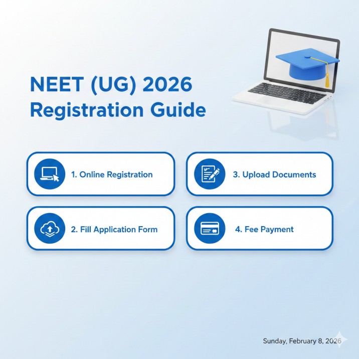 NEET (UG) 2026 பதிவு தொடங்கியது: அதிகாரப்பூர்வ தேதிகள், கட்டணங்கள் மற்றும் வழிகாட்டி